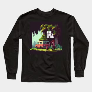 The Last of Us Pedro Pascal Joel, Ellie inspired design Long Sleeve T-Shirt